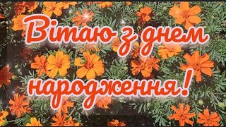 Щире привітання з днем народження 🌻🌼🪻