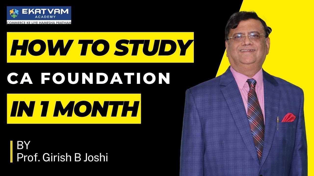 Complete Math's In Just 1 Months | CA Foundation Maths + Stats. + LR ...