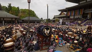 【4K】成田太鼓・平和の祈り・２０１８