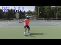 【テニス tennis】ファイナルセット　5年生 チームバボラ vs 4年生 チームダイアデム u11 vs u10 junior tennis practice match