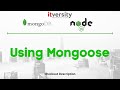 Using mongoose - Setup Project and Create Model