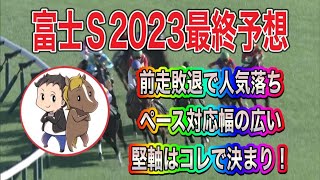 富士ステークス2023最終予想【前走敗退で人気落ち！ペース対応幅の広いマイルのスペシャリストはコレ】