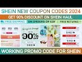 SHEIN COUPON CODES 2024 | 90 OFF DISCOUNT CODES FOR SHEIN