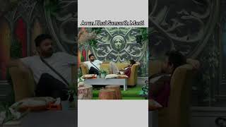 Arun bhai and Samarth funny moments 😄 #ytshorts #biggboss