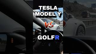 Which is faster? GolfR or Tesla Model Y?