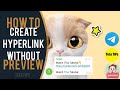 How To Add Links Inside A Text Message On Telegram | Latest Full Tutorial