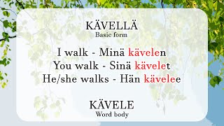 Aura's Finnish Lesson 2 part 2: The Word Body