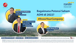 Bagaimana Potensi Saham ADHI di 2022?