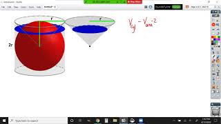 Volume sphere alternate proof