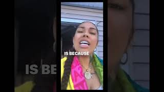 6ix9ine baby momma has words for his girlfriend 😳 #drama #facts #crazy #beef #smoke