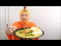 【hide sクッキング】 3 本格スープカレー　ハロウィン仕様だよ♪