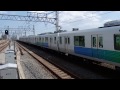 西武30000系準急 練馬高野台駅通過 seibu ikebukuro line 30000 series emu