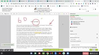 Moodle Assignment Marking Online