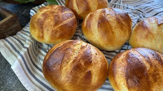 Buttermilch Brötchen ganz einfach/Dinkel Brötchen/Easy homemade Bittermilk Buns