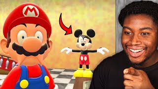 IMPOSSIBLE MARIO TRY NOT TO LAUGH CHALLENGE!
