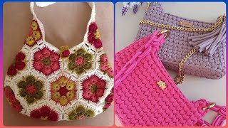 Los mejores patrones de bolsos de crochet hechos a mano para mujer