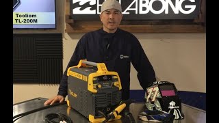 Tooliom TL200M 200 amp MIG welder review