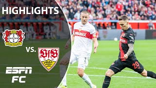 STREAK CONTINUES! 🤯 Stuttgart vs. Bayer Leverkusen | Bundesliga Highlights | ESPN FC