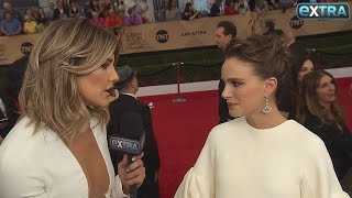 Natalie Portman Praises Protesters and Talks 'Jackie' at SAG Awards