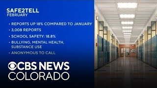 Safe2Tell reports increase 18% across Colorado last month