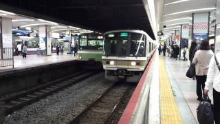 天王寺駅 大和路快速発車