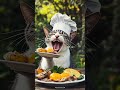 our cat gizmo cooking catvideos catcooking catchef