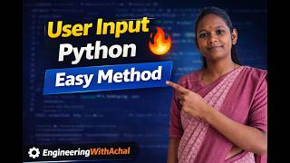 Python Input from User in VS Code 🔥 | Input Function in Python | Beginner Tutorial Hindi