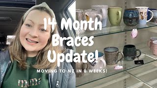 14 Month Braces Update | I Broke My First Bracket | Moving to New Zealand in 8 Weeks!