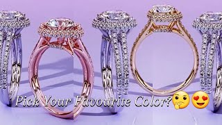 Beautiful Diamond Ring Designs 2024💍💫 || Stunning Engagement Rings ‎@GlamSleek  #trending #foryou