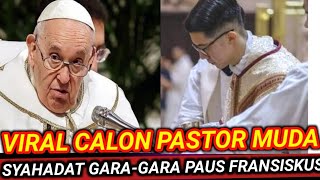 viral calon Pastor masuk Islam gara-gara paus