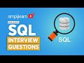 SQL Interview Questions And Answers For Data Science | SQL Interview Preparation | Simplilearn