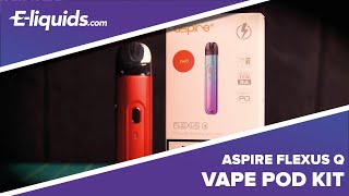 Aspire Flexus Q Vape Pod Kit: Product Review