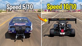 *NEW* TOP 10 Fastest Drag Cars In Forza Horizon 5