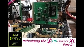 Repairing a Heavily Damaged PC-Partner XL 386SX - PART 2: Motherboard