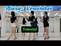 [Beginner] Always Remember Linedance | Tutorial | Always Remember | Songdo Line Dance | Incheon L...