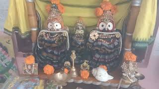 Makara chaurasi  besha of deities on occasion of Makara sankranti. Hari Hari bolo