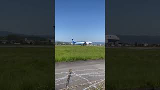 松山空港　787-8離陸