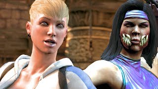 Mortal Kombat XL All Funniest Cassie Cage Intro Dialogues