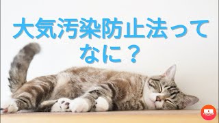 【環境保護】大気汚染防止法って、なに？　／参照：環境省ホームページ／音声説明付き／広告なし