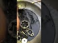 Oil pump cleaning Perkin engine