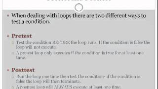 Basic Loops in Visual Basic