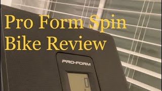 Pro-form Tour de France CBC Spin Bike Review (Likes & Dislikes)