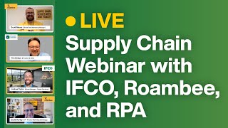 How IFCO has found the missing piece critical to your supply chain | @IFCOSYSTEMS x @Roambee x RPA