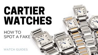 How to Spot a Fake Cartier Watch | SwissWatchExpo [Cartier Watches]