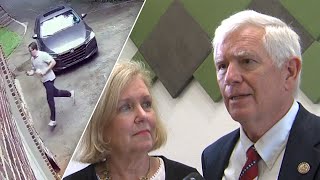 Congressman Mo Brooks and his wife talk about process server entering their Alabama home