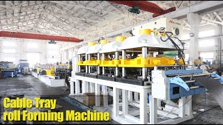 【Cable Ladder】Linbay- Anti-Seismic Cable Ladder Roll Forming Machine to Indonesia