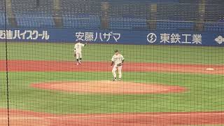 【2021.11.8】東都2部秋季リーグ最終戦　大宮隆寛（鳥取城北→東洋大）大学野球最終登板