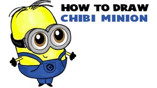 How to Draw a Chibi or Baby Minion