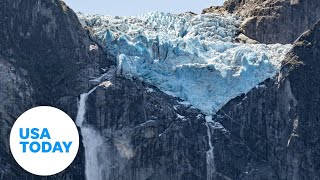 Patagonia mountain glacier collapses | USA TODAY