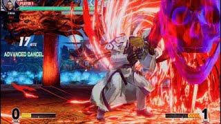 KOF15　オメガルガール　１９Hit８割コンボ　これぞ…ラスボス